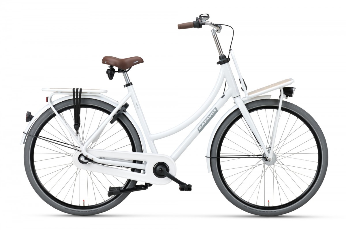 Batavus PACKD 3 Wit Dames – Vonk Tweewielers